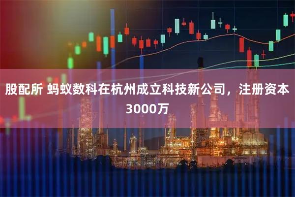 股配所 蚂蚁数科在杭州成立科技新公司，注册资本3000万